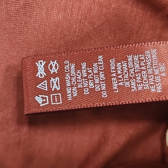 SKIMS SLEEP SUPER CROPPED TANK/SAFFRON/XL/ NWT - Picture 8 of 9